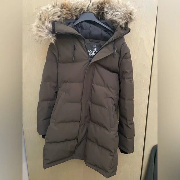 TNA Powder Parka Mid Dark Olive - Picture 8 of 9